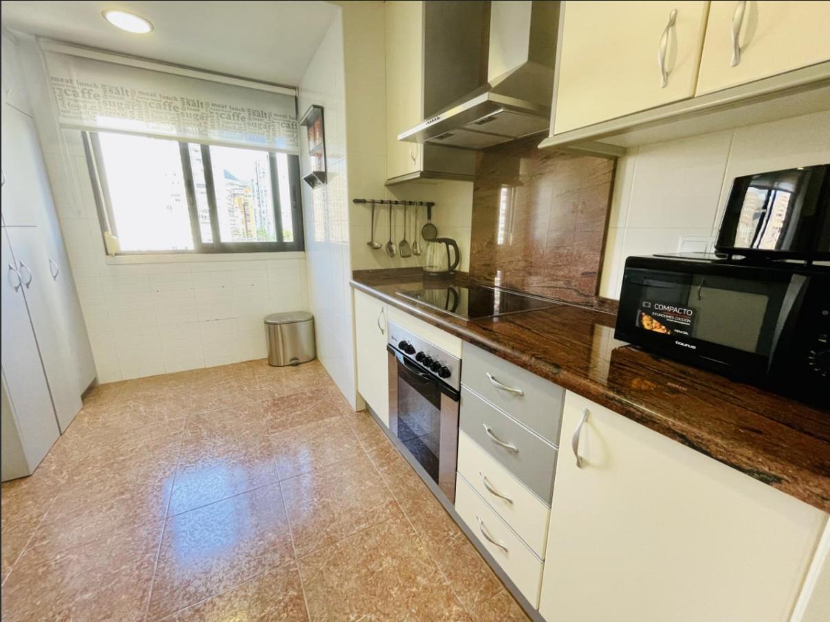 Apartamento Playa De Poniente Benidorm - Torre Dos Calas Luaran gambar