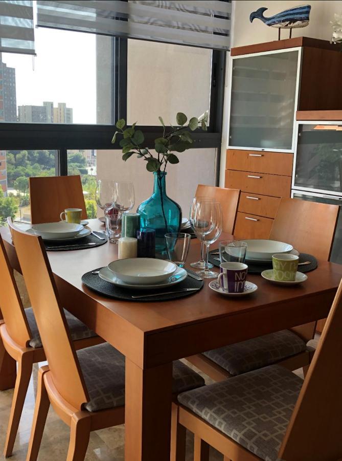 Apartamento Playa De Poniente Benidorm - Torre Dos Calas Luaran gambar