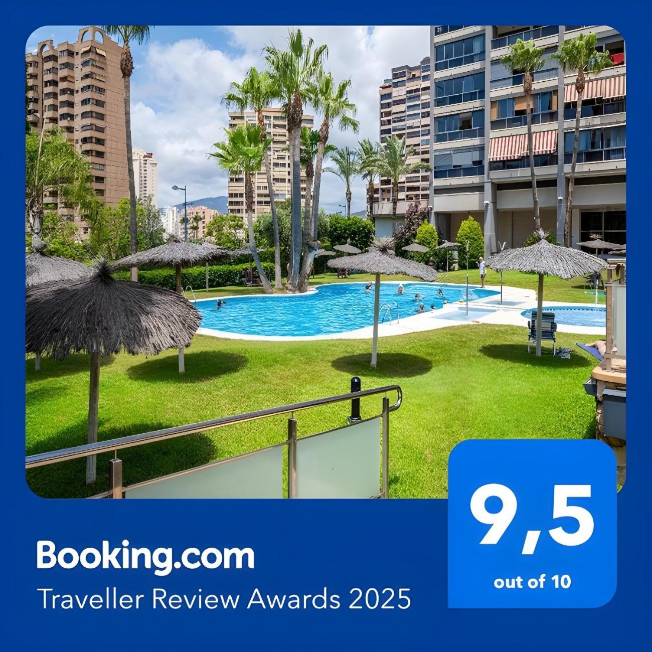 Apartamento Playa De Poniente Benidorm - Torre Dos Calas Luaran gambar